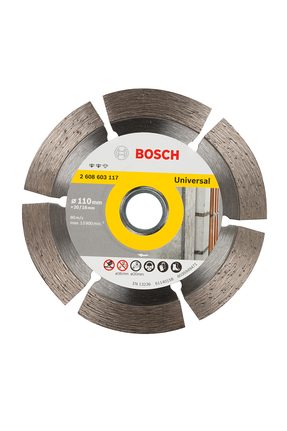 Bosch通用型鑽石切割片 Expert，110 mm。
